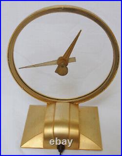 Jefferson Golden Hour Electric Clock Vintage 1950s Restored 580-101