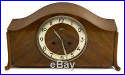 Junghans Art Deco 1930's-1940's German Vintage Mantle Shelf Clock! WORKS GREAT
