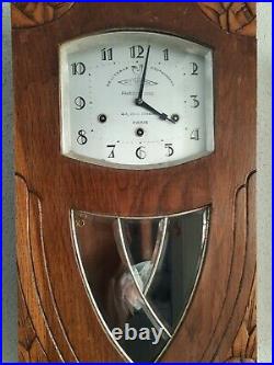 Junghans HAU(Hamburg-Amerikanische Uhrenfabrik)Westminster Art Deco Style (0377)