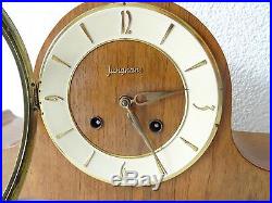 Junghans Mantel Shelf Clock Vintage Dutch Art Deco Design (Hermle Kienzle era)