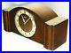 Junghans Pure Art Deco Chiming Mantel Clock Black Forest