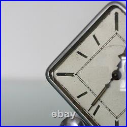 KIENZLE Alarm Mantel Clock ANTIQUE 1920s ART DECO! RARE Model! RESTORED! Germany