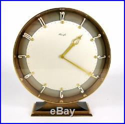 Kienzle Art Deco Uhr / Tischuhr 8-Tage-Uhrwerk mechanisch 20er 30er Jahre Clock