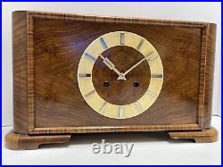 Kienzle Chiming Mantle Clock Germany Art Deco 1930's