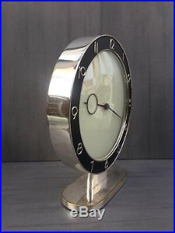 Kienzle Heinrich Möller Bauhaus Art Deco Uhr mechanisch 8 day Desing clock