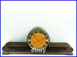 Kienzle Pure Art Deco Chiming Mantel Clock Black Forest