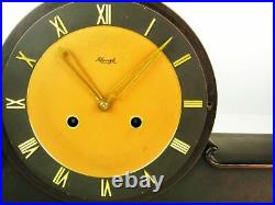 Kienzle Pure Art Deco Chiming Mantel Clock Black Forest