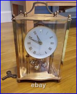 Kundo Kieninger & Obergfell Anniversary Carriage Mantel Clock