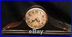 Large Gustav Becker Art Deco Mantle Clock