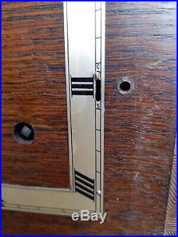 Large Impressive 8 Day, Art Deco, Westminster Chime Mantel Clock Working Order