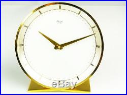 Later Art Deco Design Desk Clock From Kienzle Electric Germany