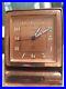 Lecoultre 1940’s Vtg Art Deco Swiss Made Travel Clock Grt Cond Still Working