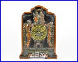 Lenzkirch Tischuhr Jugendstil Art Deco Uhr Pendule Vintage Table Clock Antique