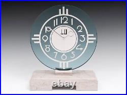Limited edition Alfred Dunhill clock Mantle clock Art Deco style