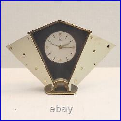 Lord Elgin Swiss Solo French Bedroom Cabinet Art Deco 7 Jewel Alarm Clock