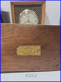 Lot 4 Vintage Telechron Electric Model 3H151 2H51 7HA188 Desk Clock Art Deco