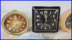 Lot of 10 Antique Westclox Baby Ben Big Ben Vintage Alarm Clocks Art Deco Futura