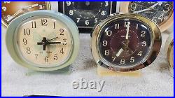 Lot of 10 Antique Westclox Baby Ben Big Ben Vintage Alarm Clocks Art Deco Futura