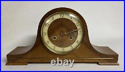 Lovely Antique Art Deco Forestville Germany Wood Mantel Mantle Shelf Clock