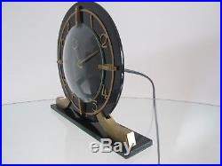 Lovely Art Deco Smiths Electric Mantel Clock 1930s Working