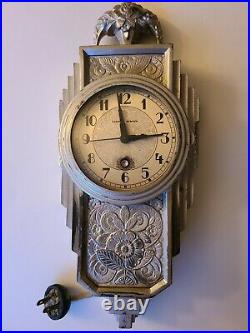 Manning Bowman Art Deco Clock