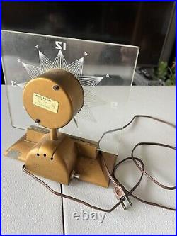 MasterCrafters Starlight #146 Push-Button Clock TESTED HOLDS TIME WELL