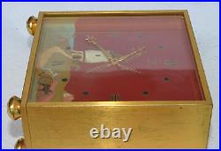 Moder Omega Switzerland Table Mechanical Clock Art Deco Watch Pateck Rolex Switz