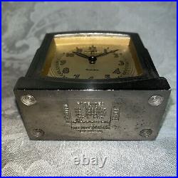 Museum Quality Art Deco 1931-34 Westclox LaSalle Dura 61G 404 Alarm Clock-Works