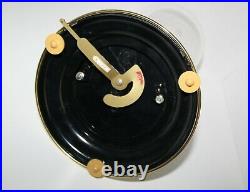 Nisshin Clock Company Tokyo New Master 100 Day Clock Made in Japan golden with c