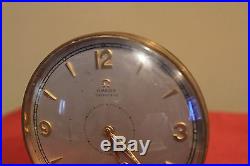 OMEGA desk clock with alarm, art deco, 1940´s Collector must have