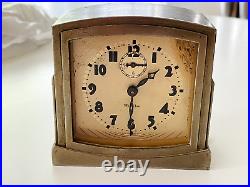 Old Vintage 1930'S Art Deco WESTCLOX Alarm Clock WORKING Made In The USA
