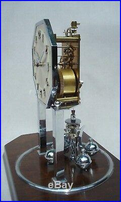Outstanding Art Deco 400 Day Anniversary Clock by Shlenker & Posner running