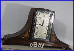 PERIOD 1930's ART DECO SKYSCRAPER MANTLE/TABLE TOP CLOCK by MANNING AND BOWMAN