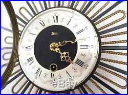 PLATO Star Wall Clock Vintage Dutch Art Deco Design Retro (Junghans Kienzle era)