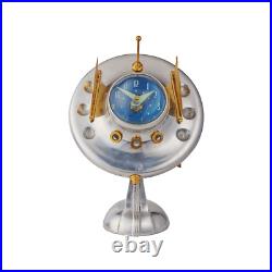 Pendulux 9.5 in Oofo Table Clock Space Craft Clock