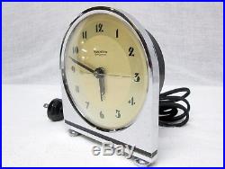 Pristine Iconic & Rare 100% Art Deco Alarm Clock Hammond Synchronous Grenadier