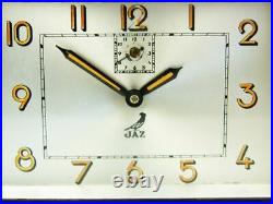 Pure Art Deco Bauhaus Desk Alarm Clock From Jaz France Bakelite