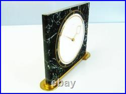 Pure Art Deco Bauhaus Stone Desk Clock Kienzle Design Heinrich Moeller