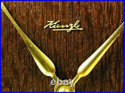 Pure Art Deco Chiming Mantel Clock From Kienzle Black Forest With Pendulum