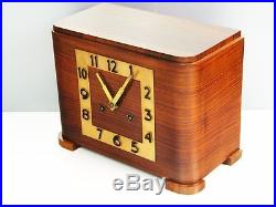 Pure Beautiful Pure Art Deco Kieninger Chiming Mantel Clock