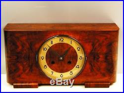 Pure Beautiful Pure Art Deco Kienzle Chiming Mantel Clock