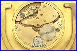RARE Art Deco 8 Tage Reiseuhr Uhr Tischuhr Kaminuhr clock taschenuhr Schildpatt