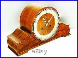 Rare Beautiful Art Deco Kienzle Chiming Mantel Clock With Pendulum