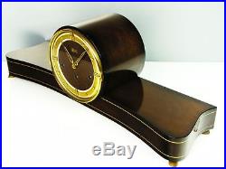 RARE BEAUTIFUL ART DECO WESTMINSTER FROM HERMLE CHIMING MANTEL CLOCK