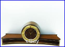 RARE BEAUTIFUL ART DECO WESTMINSTER FROM HERMLE CHIMING MANTEL CLOCK