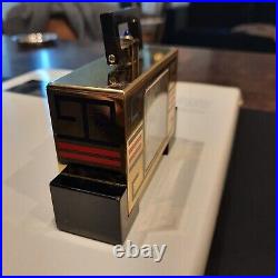 RARE Cartier Art Deco, Cubist Desk Clock, Works, Good Condition