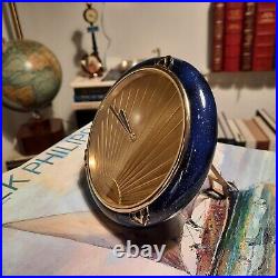 RARE Cartier Art Deco, Lapis Desk, Clock Working, Full Set