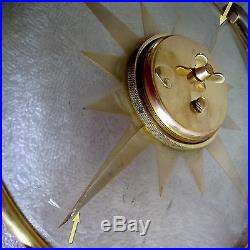 Rare Jeager Lecoultre Art Deco 1940's Sun 8 Day Clock Runnig Watch Free Shipping