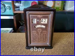 Rare 1930's Art Deco GE Cyclometer Clock model AB8B02'The Executive