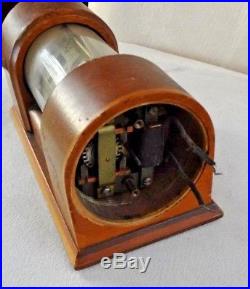 Rare 1930's Art Deco New Haven Cylindrical Flip Clock FOR PARTS